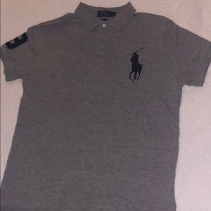Polo Ralph Lauren gray with black logo